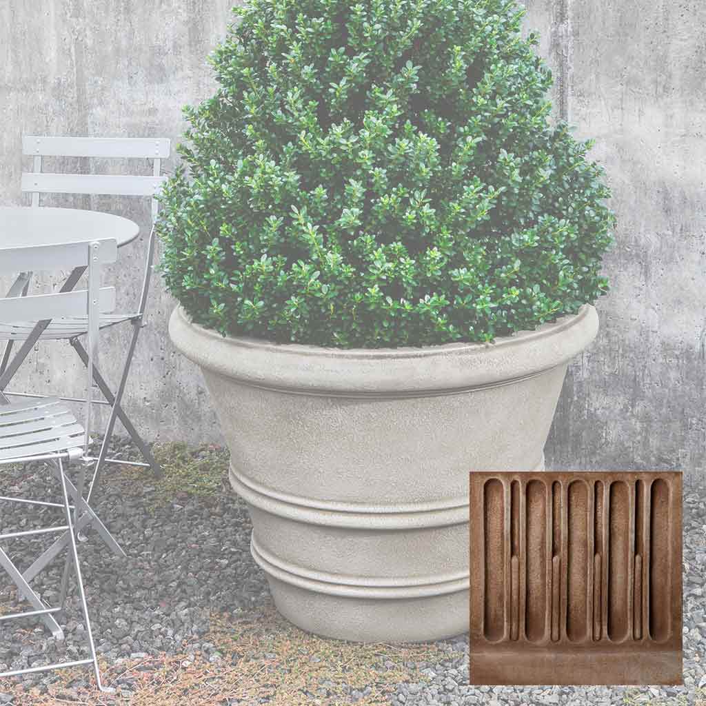 Classic Rolled Rim Planter