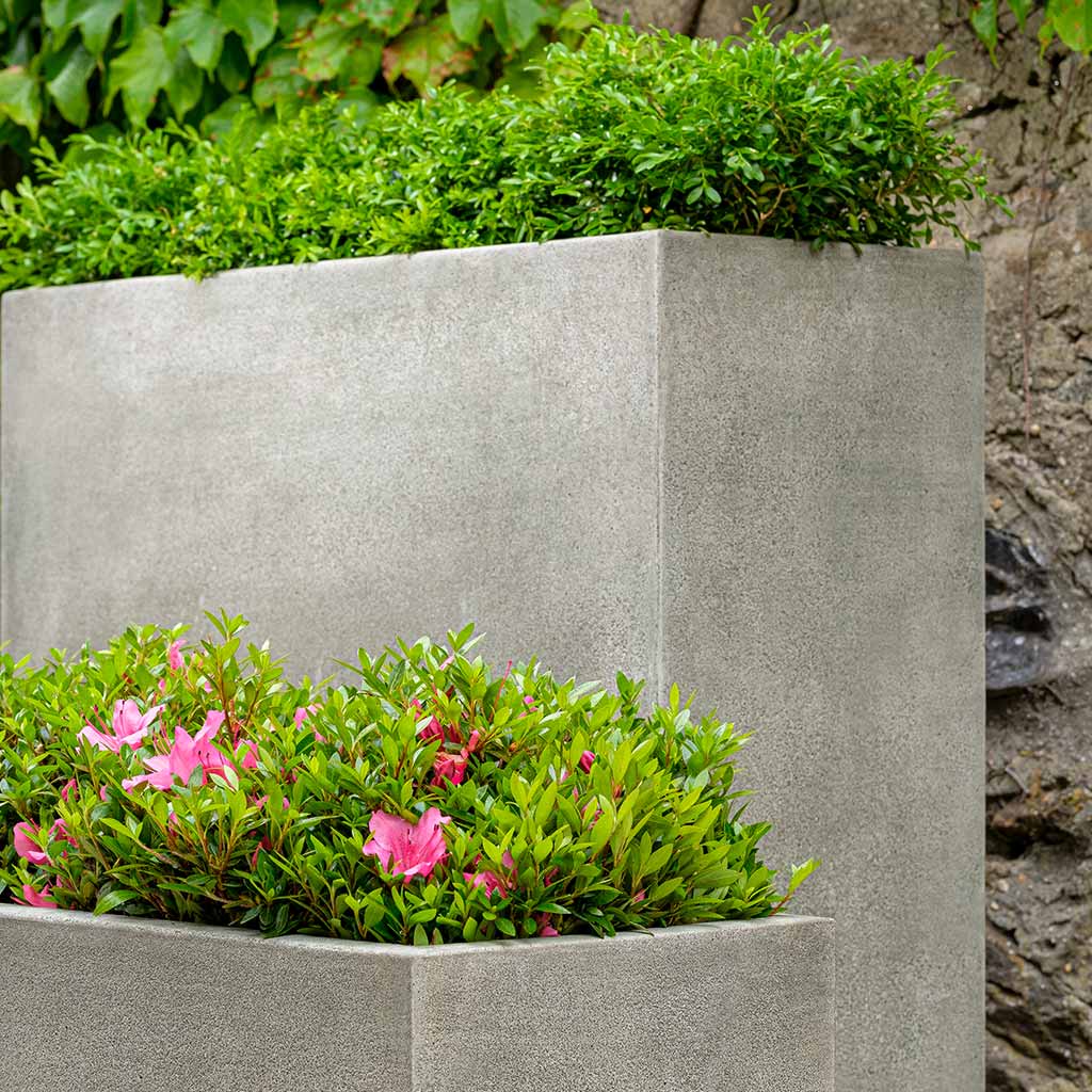 stone box planters Metro Box Series Planter