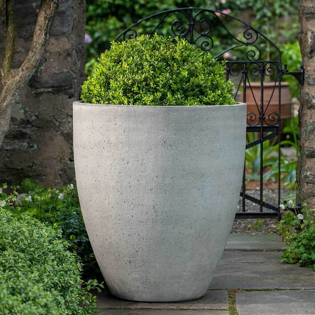 Campania International Urbino Planter, XLG, Aged Limestone