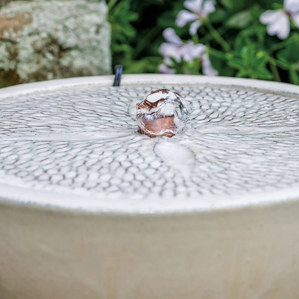 Sand Dollar Fountain || Cream | shop-campania