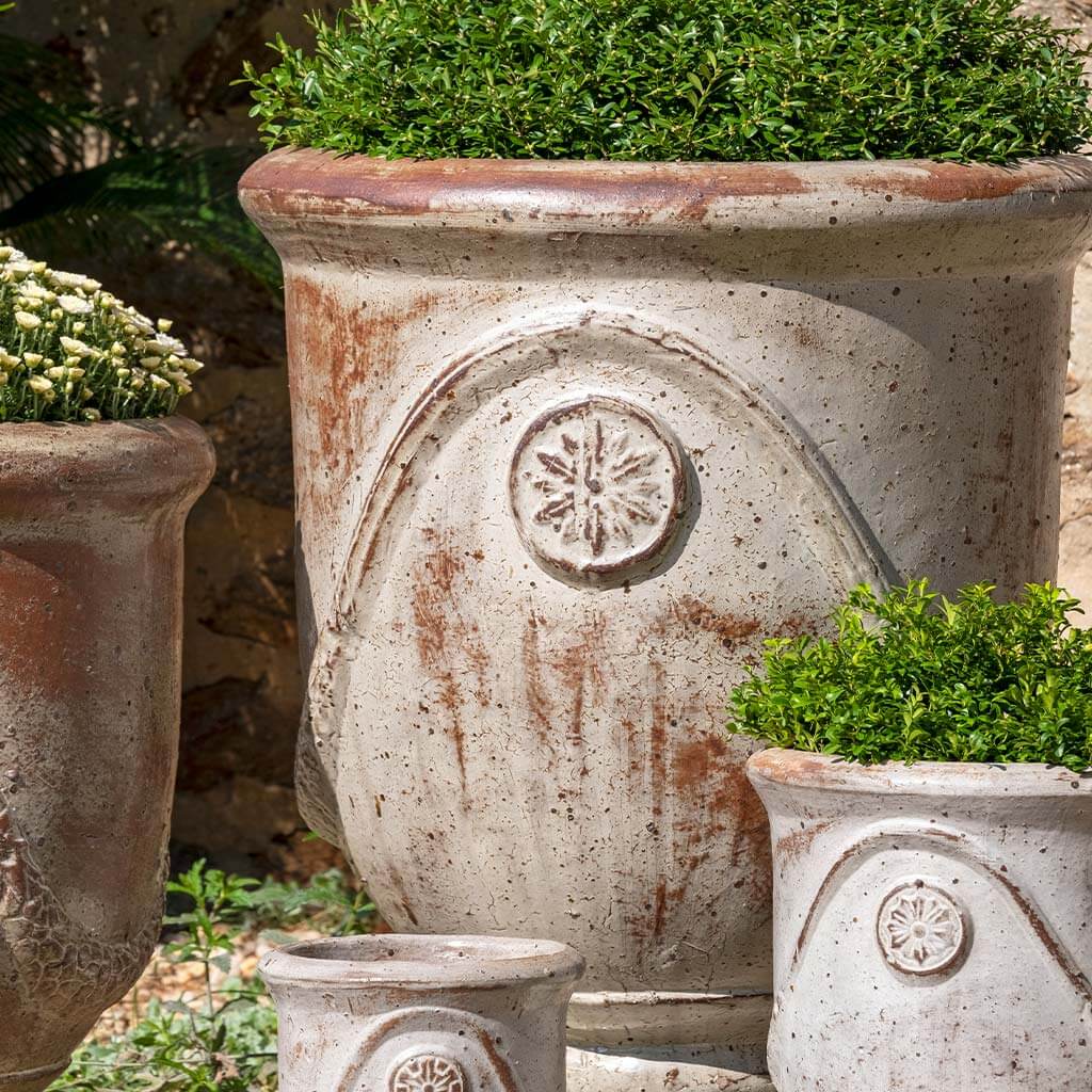 french country planter pots Avignon Planter || Crema Antico