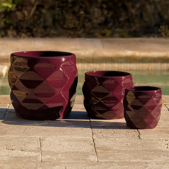 Origami Planter || Plum