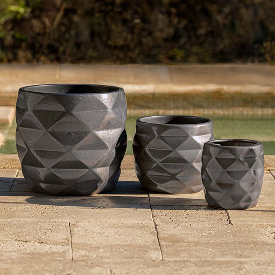 Origami Planter || Graphite