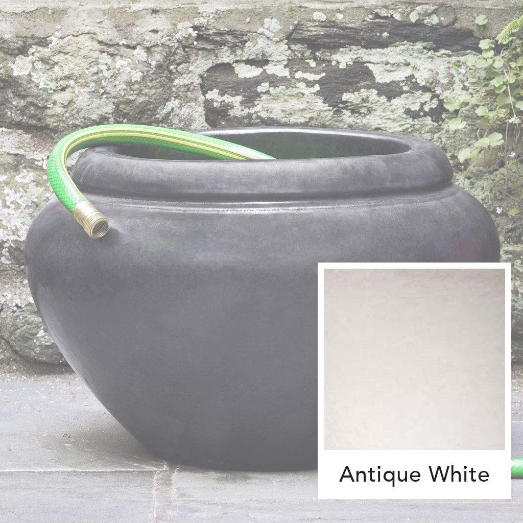 Hose Pot With Lip || Antique White