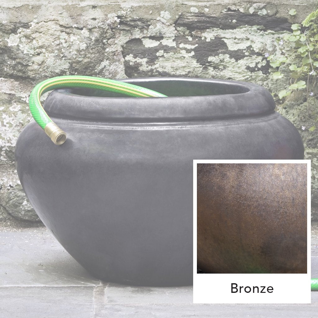 Hose Pot With Lip || Bronze