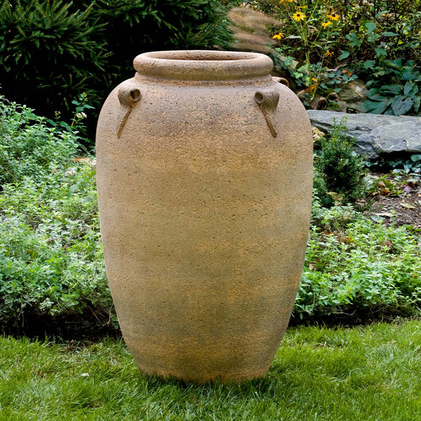 4-handle Jar || Sandblasted | shop-campania