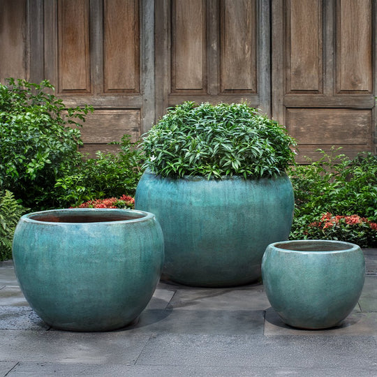 Coronado Planter || Antique Jade