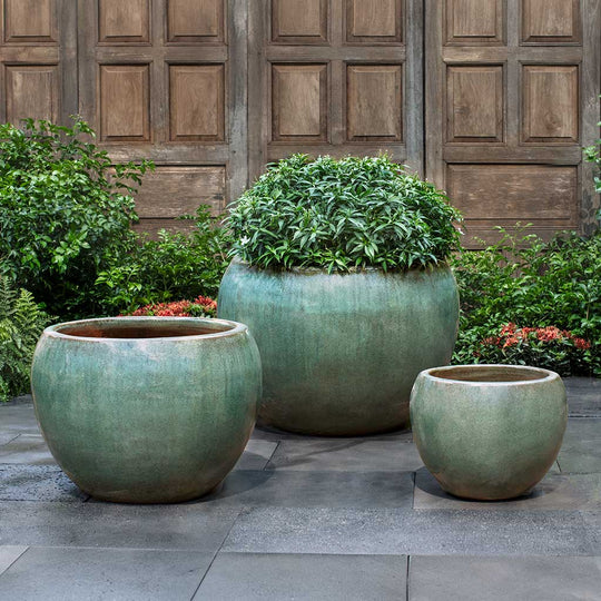Coronado Planter || Antique Jade