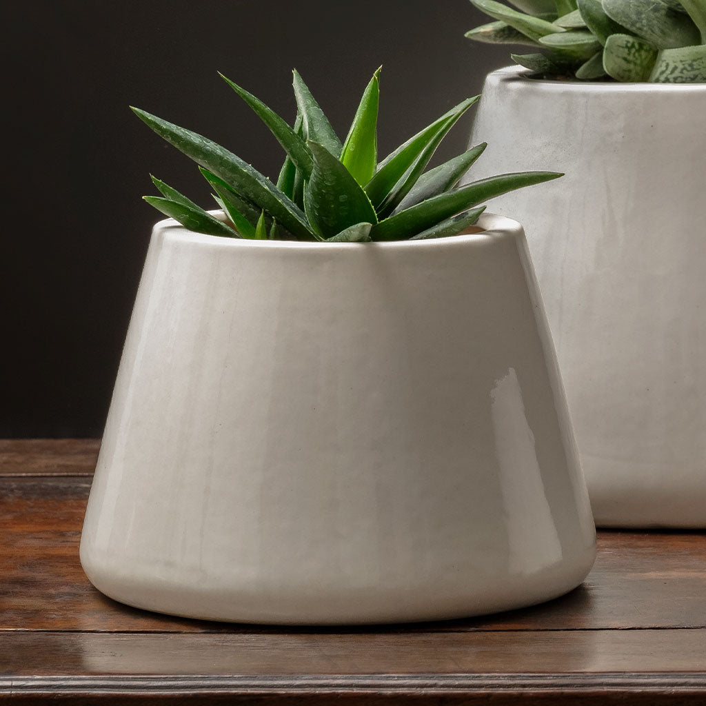Artisan Pot, Medium || Shiny White