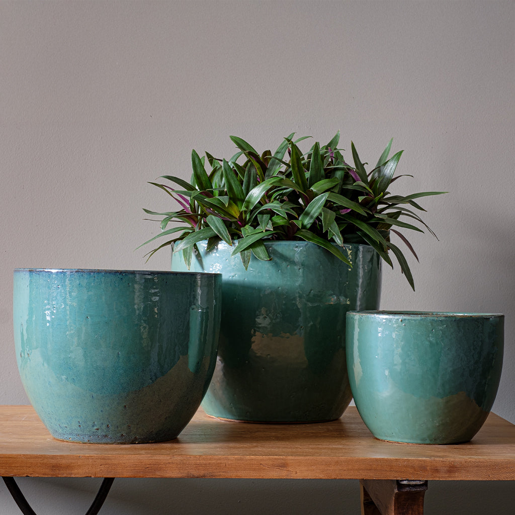Emmett Planter || Sea Green