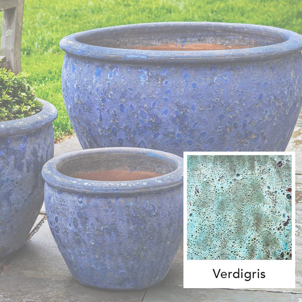 Corfu Planter || Verdigris