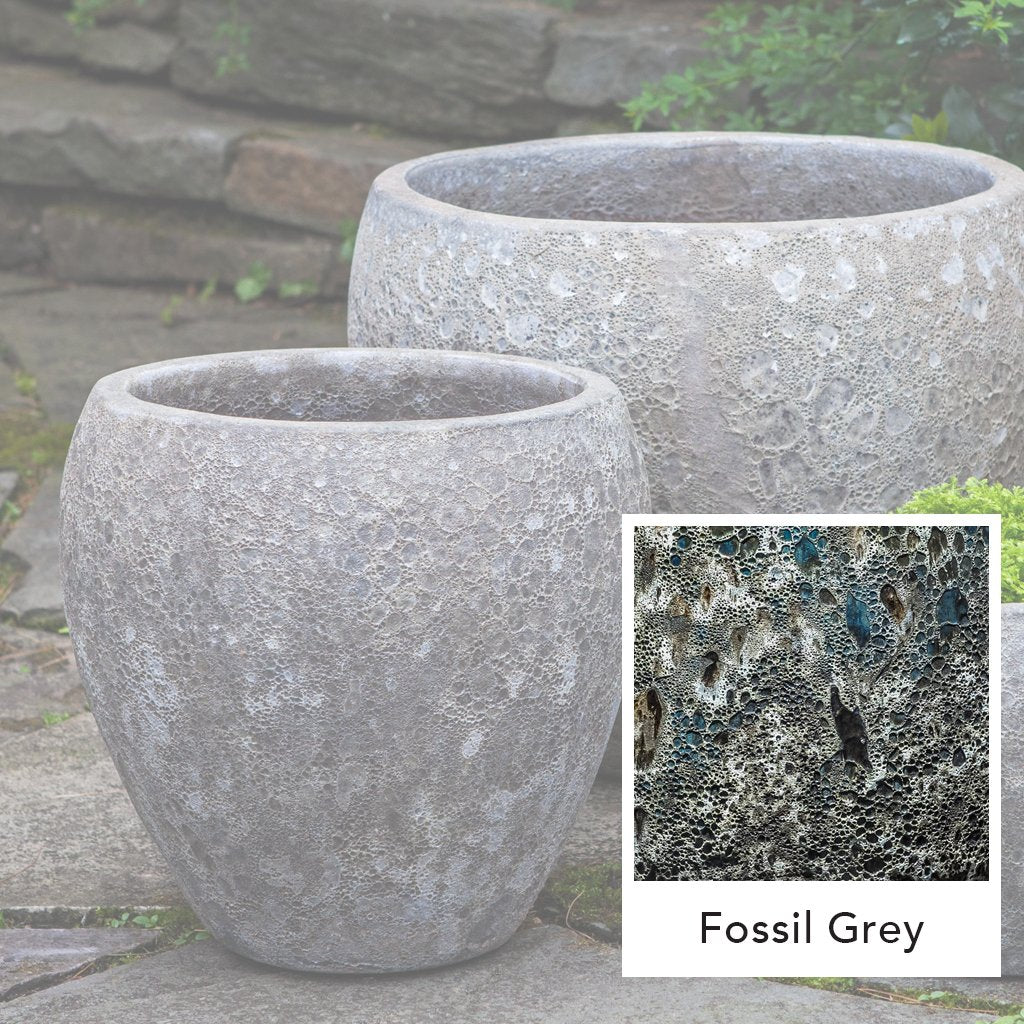 Symi Planter || Fossil Grey