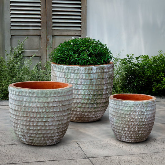Dimple Planter (see color variant images) || Murano Fresco