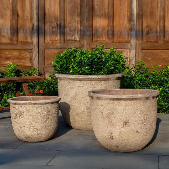 Noto Planter || Antico Terra Cotta