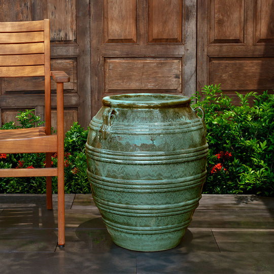 Tavira Jar || Antique Jade