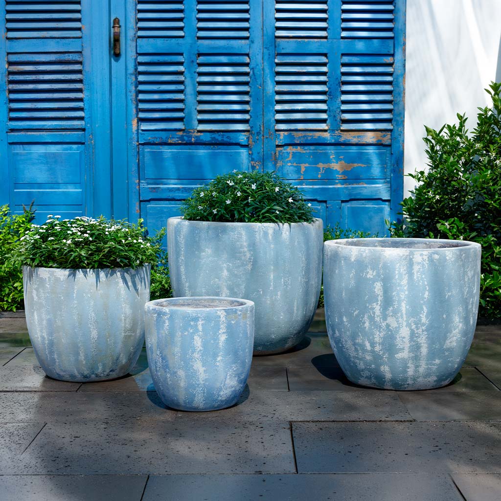 Mendocino Planter || Murano Cielo