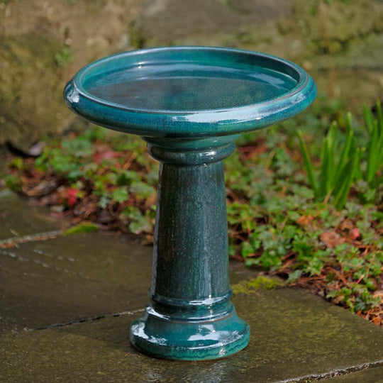 Terrace Birdbath || Indigo Rain