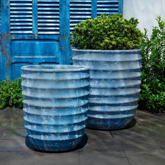 Courbet Planter || Murano Cielo