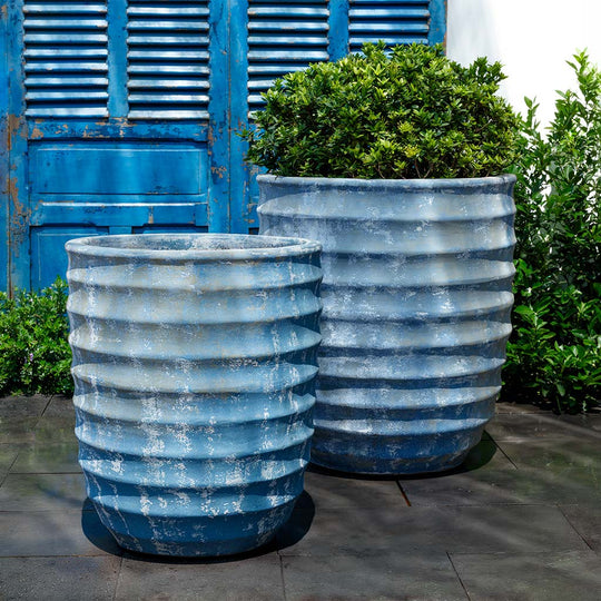 Courbet Planter || Murano Cielo