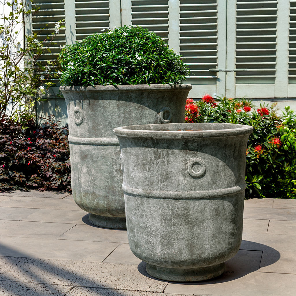 St. Tropez Planter || Murano Nebbia