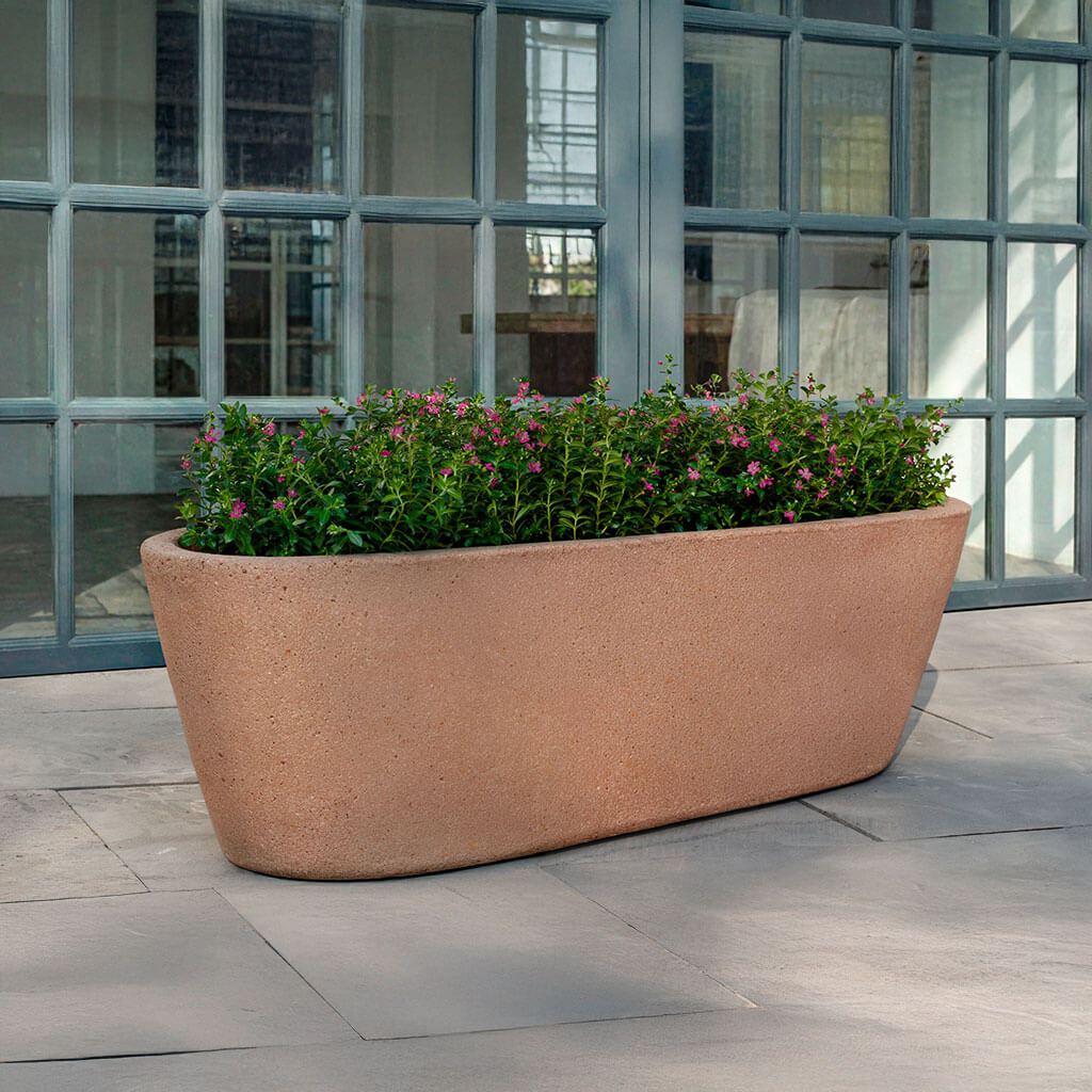 Chelsea Oval Window Box || Sandblasted