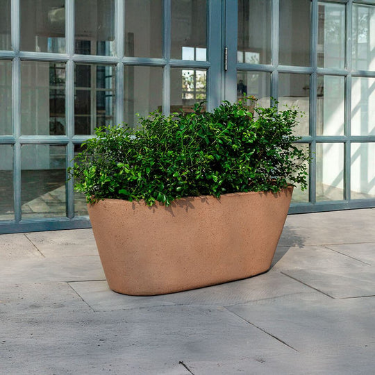 Chelsea Oval Window Box || Sandblasted