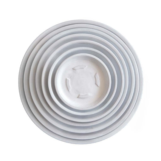 Saucer || Antique White