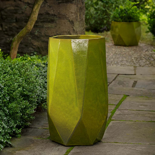 Prism Planter, Tall || Emerald