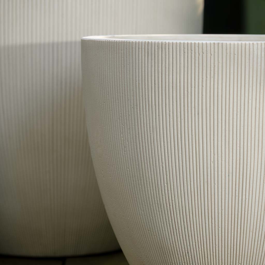 extra large white plastic plant pots Airy Planter