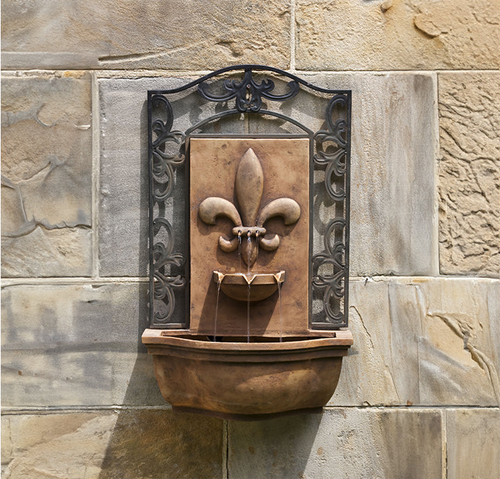 French Quarter Wall Fountain || Antique TC