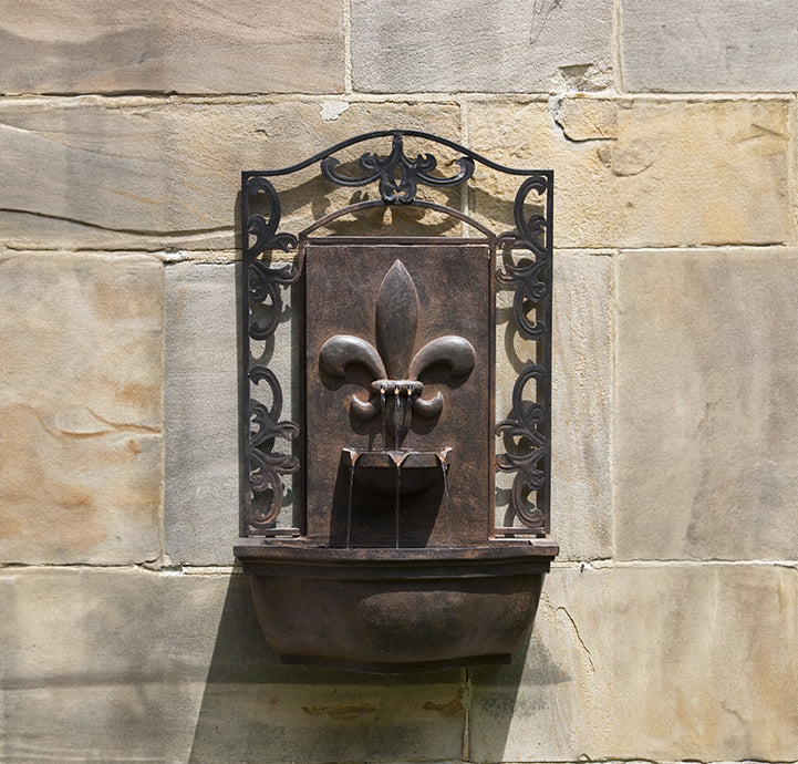 French Quarter Wall Fountain || English Iron