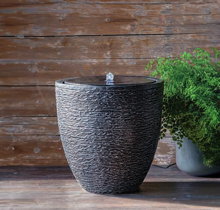 Vaso Moderno Fountain || Stone Grey