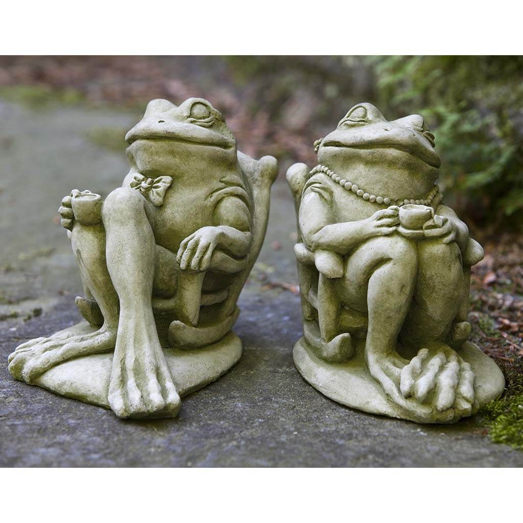 Stone Frog Statue - Thumbnail 2