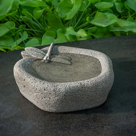 Woodland Dragonfly Birdbath