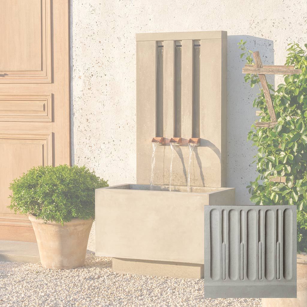 Mondrian Fountain - Tall