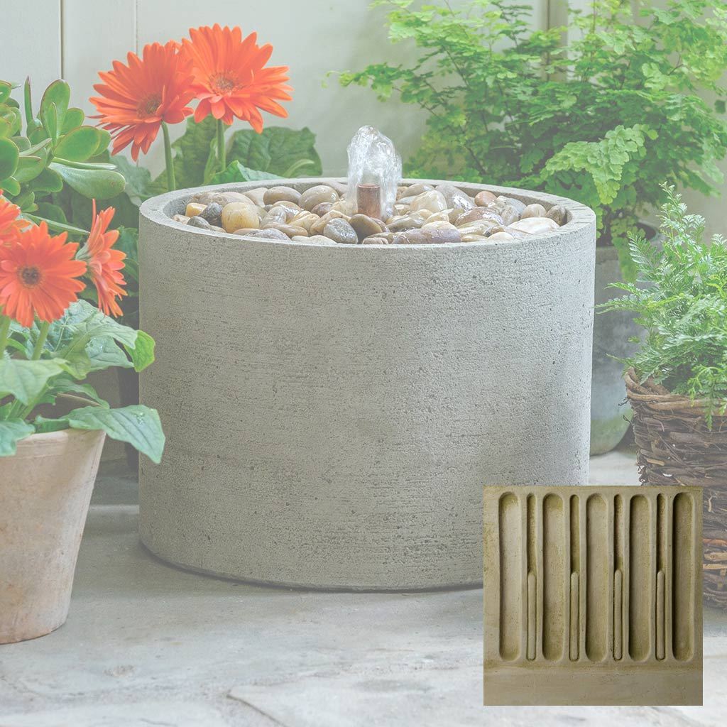 Salinas Pebble Fountain - Low
