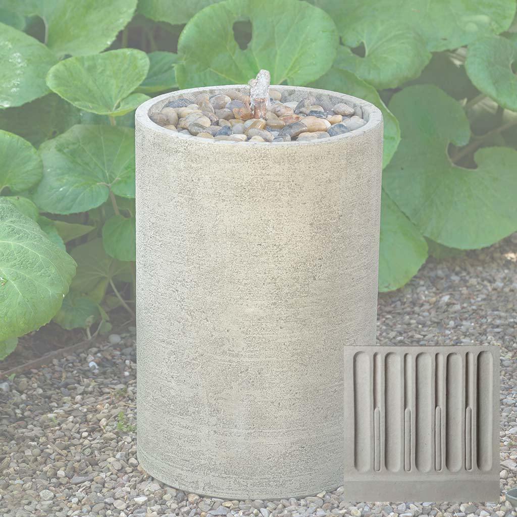 Salinas Pebble Fountain - Tall