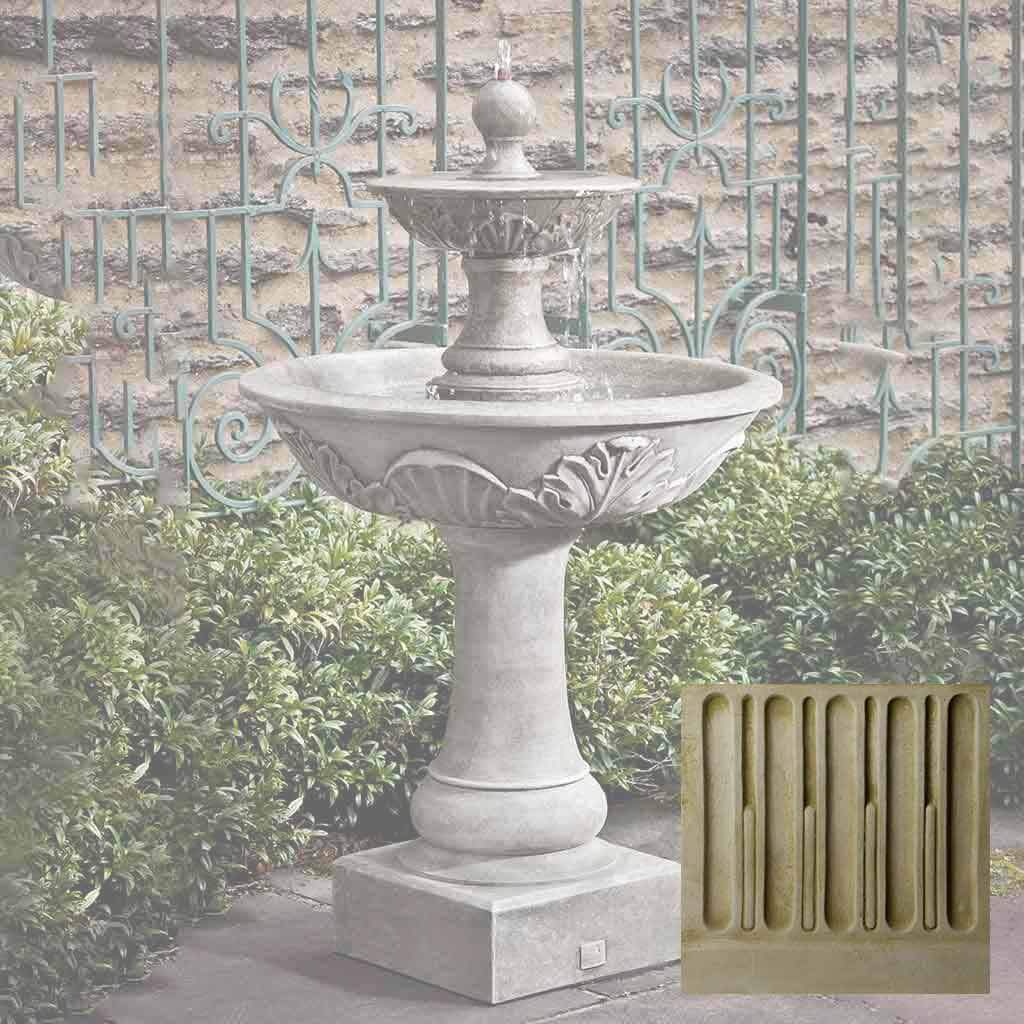 Acanthus Two Tiered Fountain
