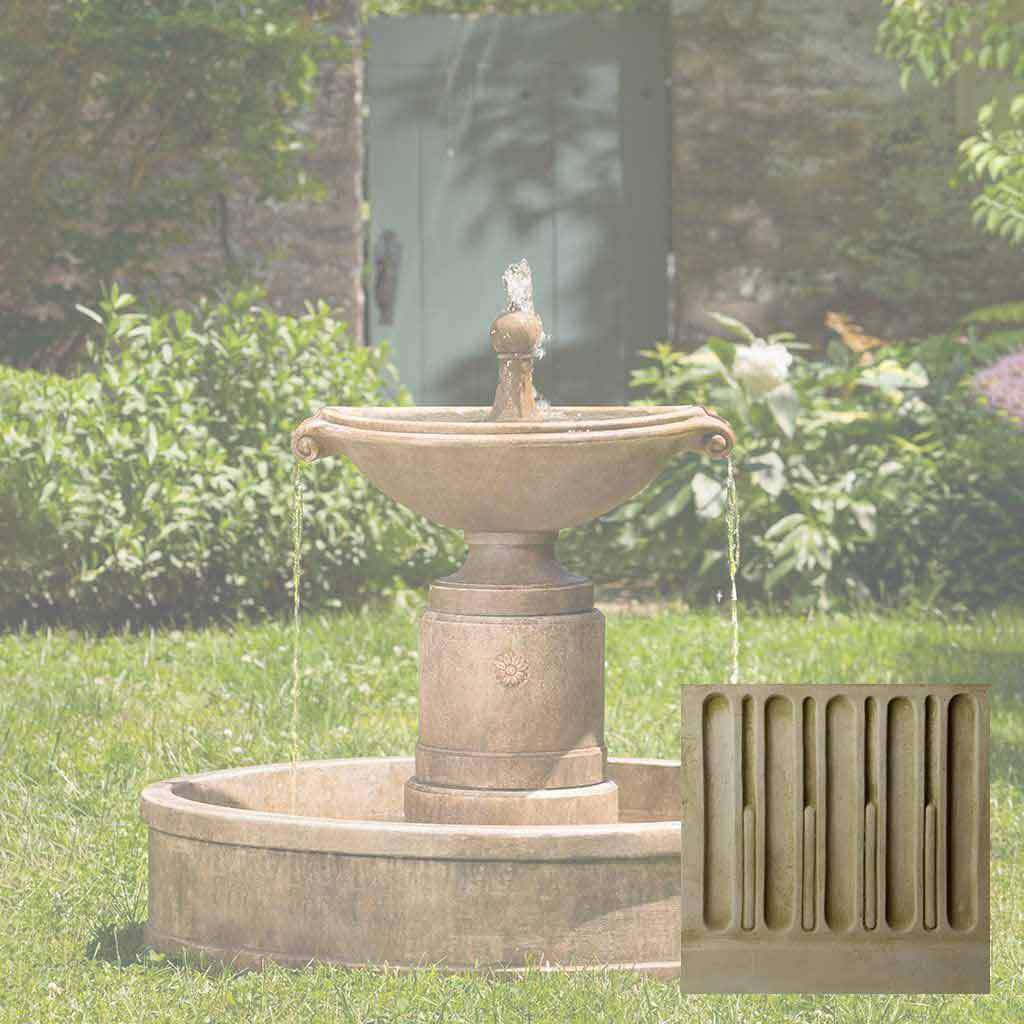Borghese in Basin Fountain