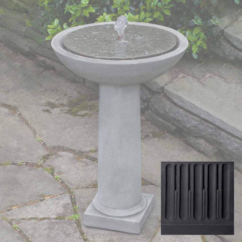 Cirrus Birdbath Fountain