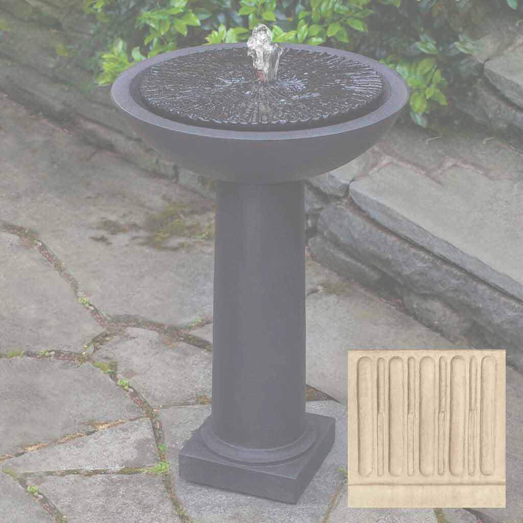 Equinox Birdbath Fountain