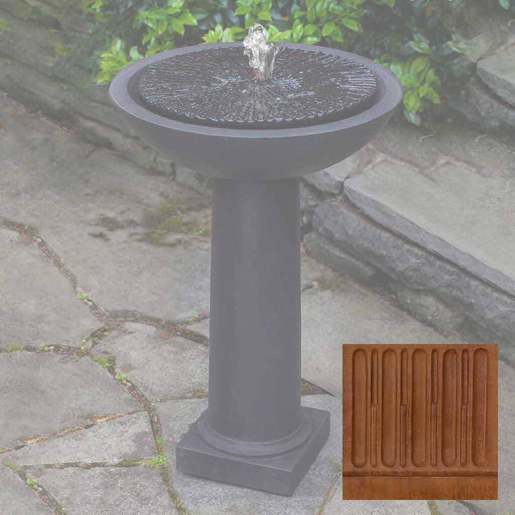 Equinox Birdbath Fountain