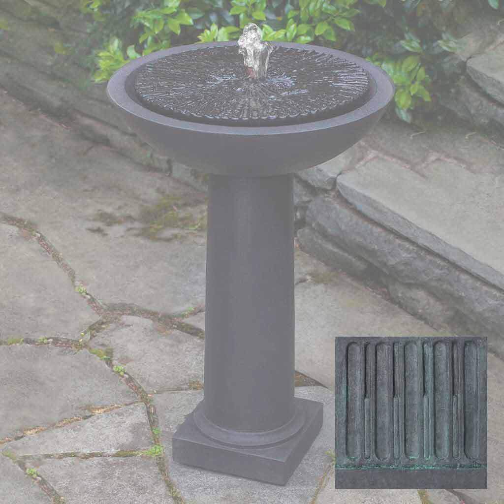 Equinox Birdbath Fountain