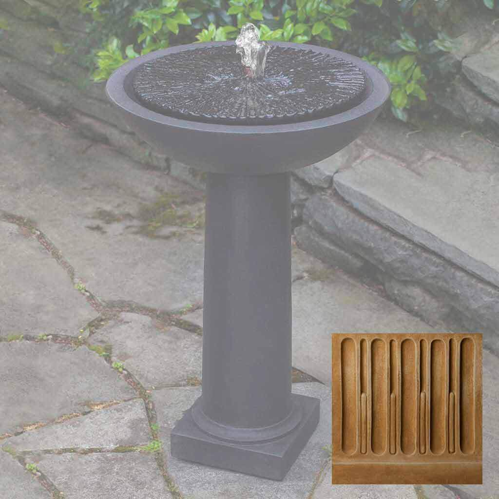 Equinox Birdbath Fountain