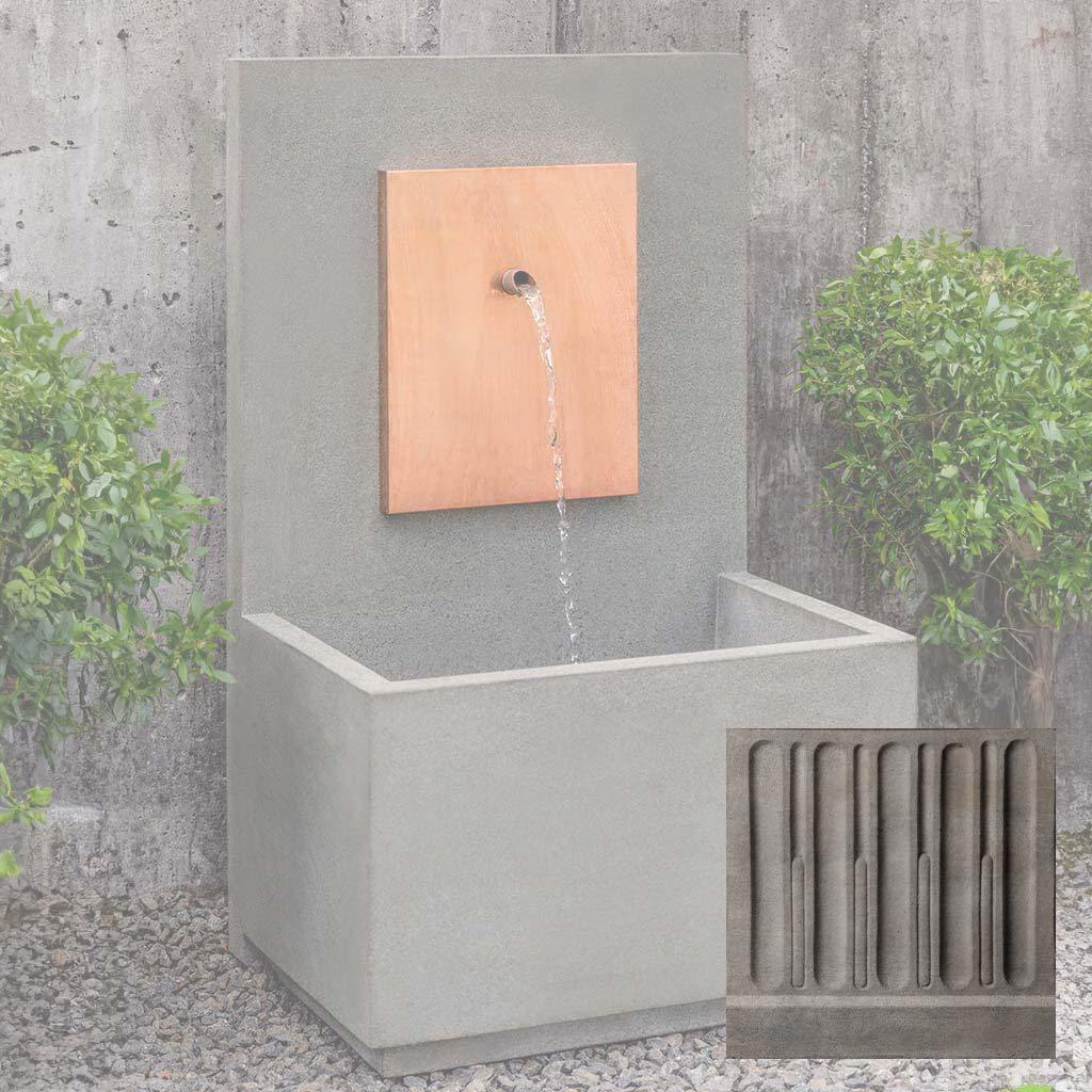 MC-2 Fountain - Corten Steel Face