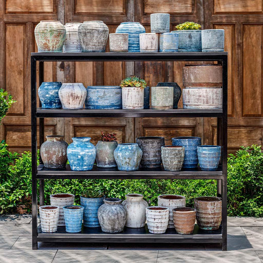 Roussillon Planter || Murano Nebbia