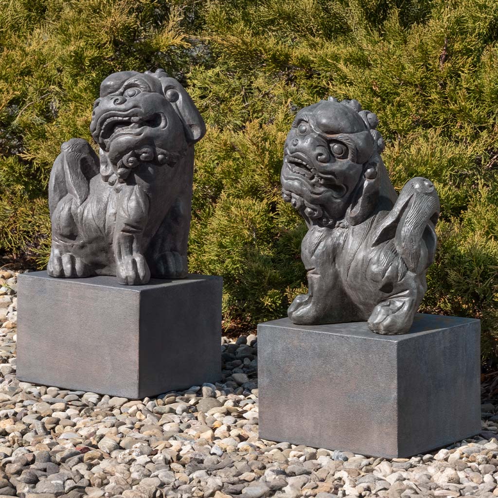 Japanese Foo Dogs Set