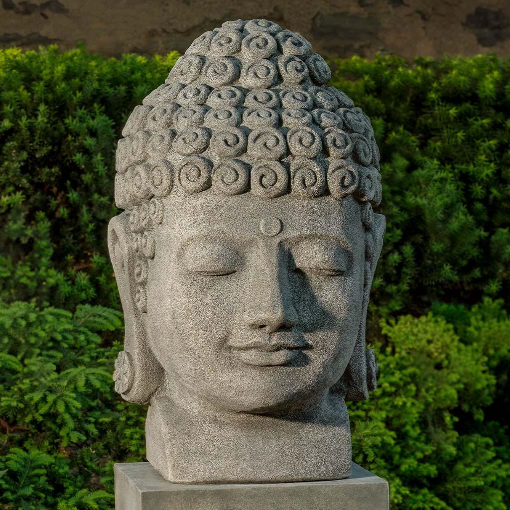 Temple Buddha Head