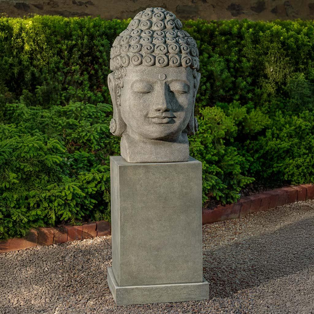 Temple Buddha Head