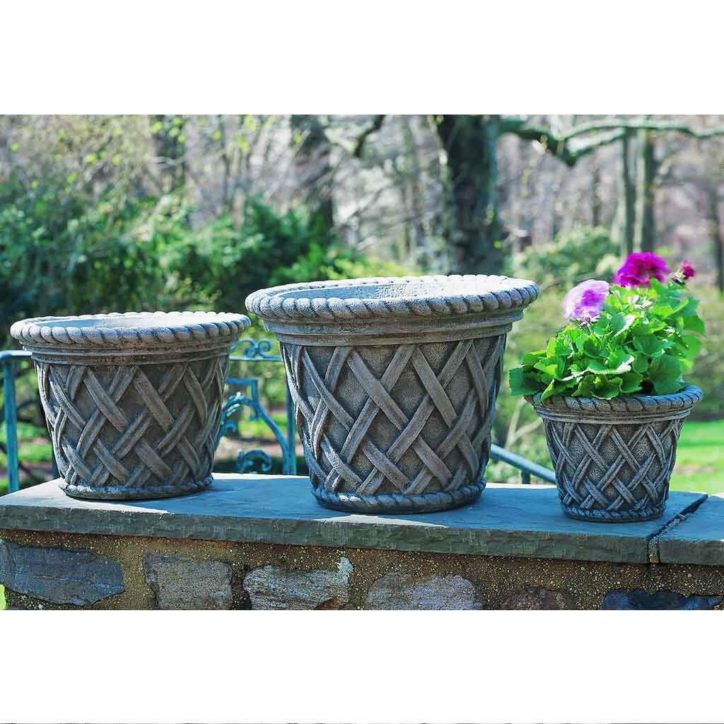 English Weave Planter